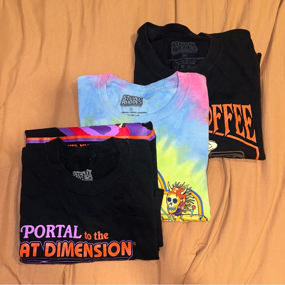 BUBDLE Steven Rhodes Tshirts Large XLarge